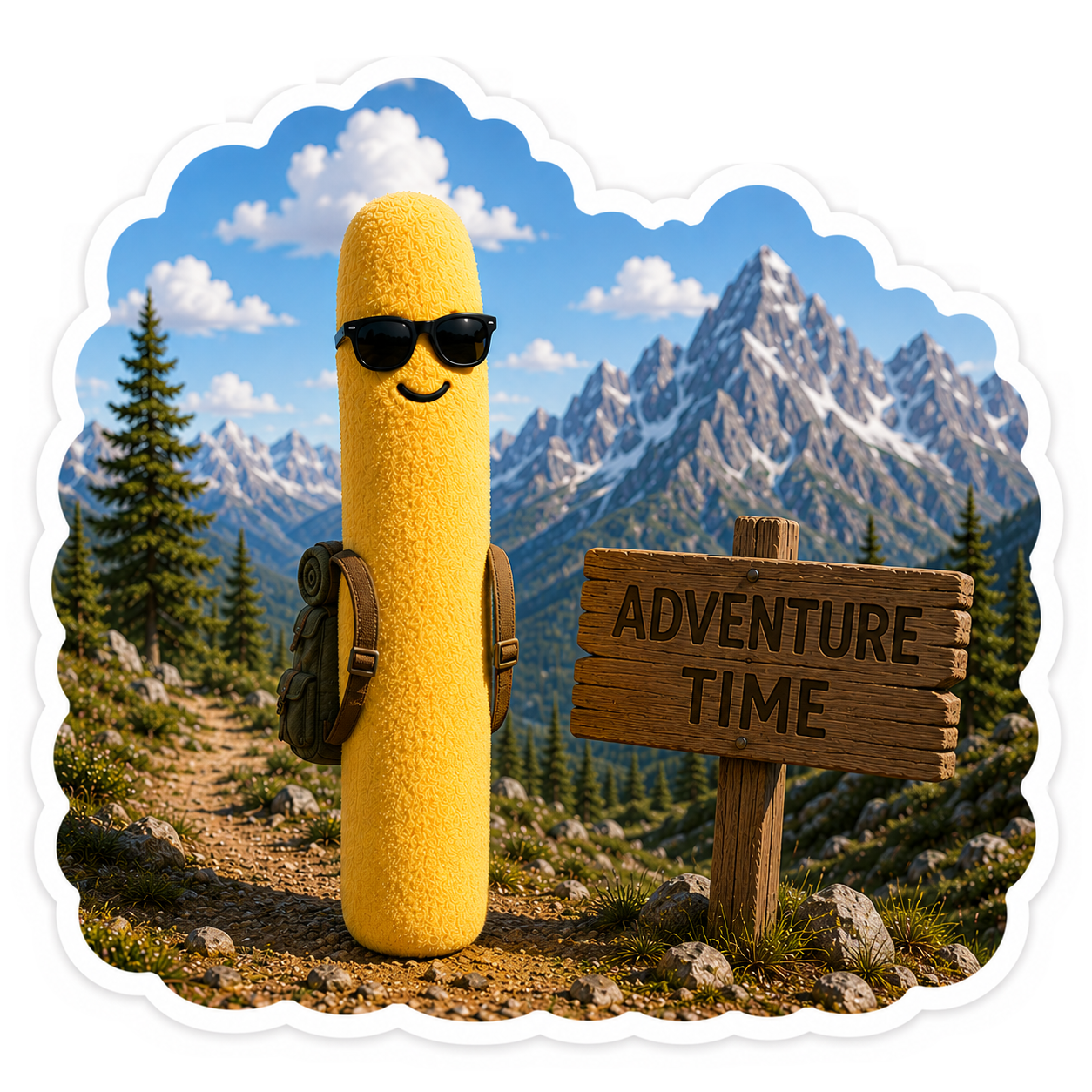 Leonard ready for adventure