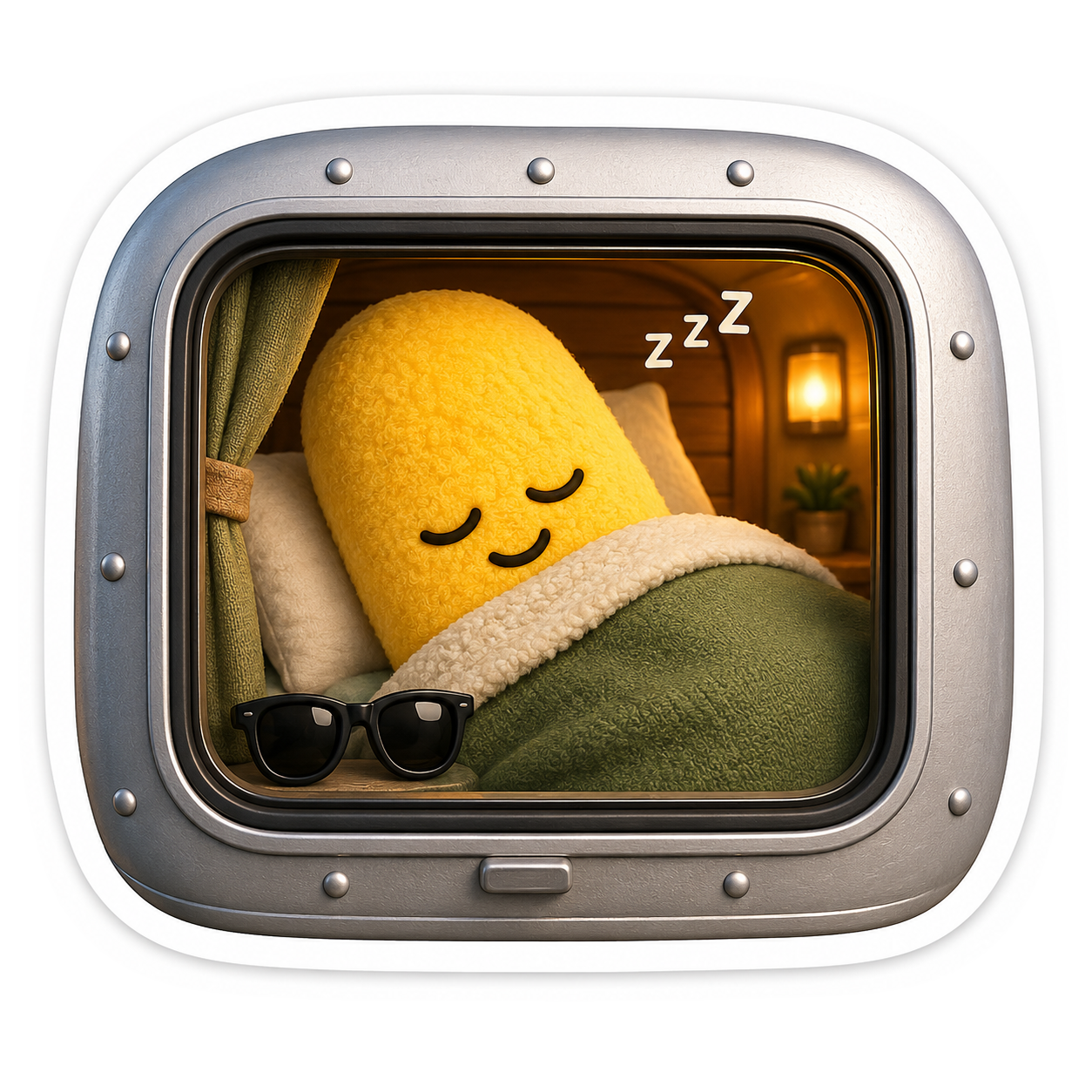 Leonard sleeping peacefully
